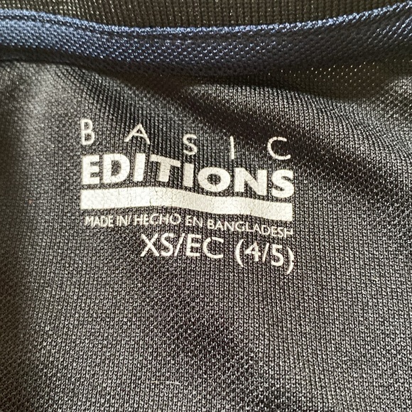 Basic Editions XS Little Boys Size 4/5 Shirt - Picture 2 of 2